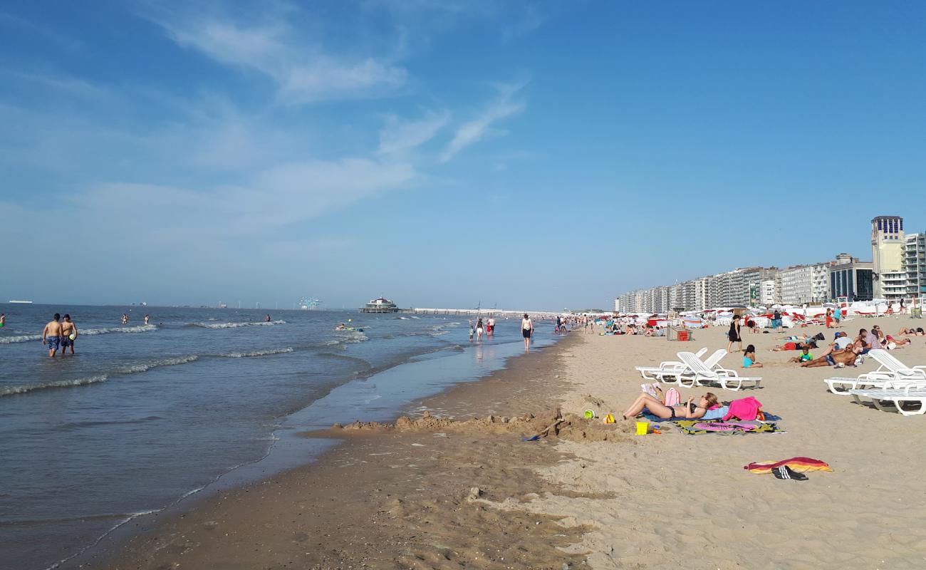 Foto af Blankenberge beach med lys sand overflade