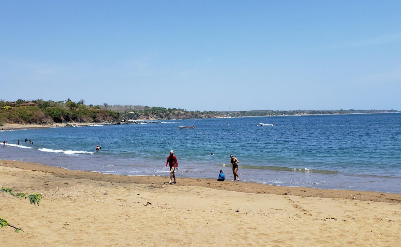 Foto af Puerto Escondido Beach med lys sand overflade