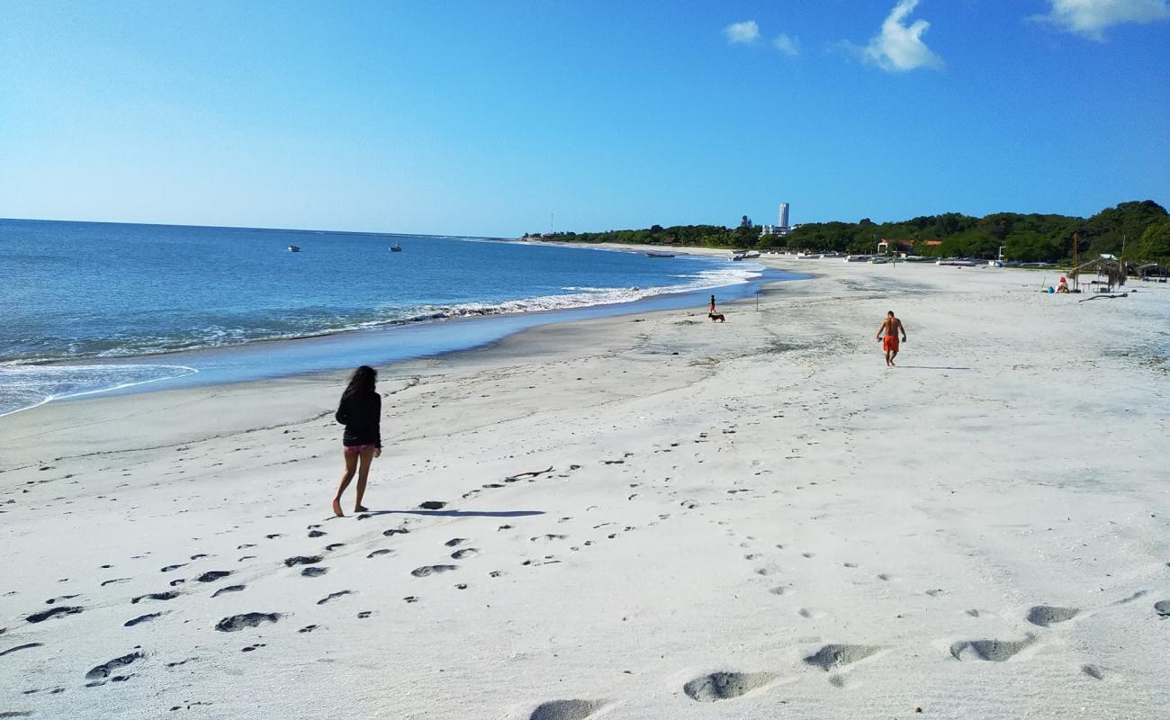 Foto af Ensenada Beach med grå sand overflade