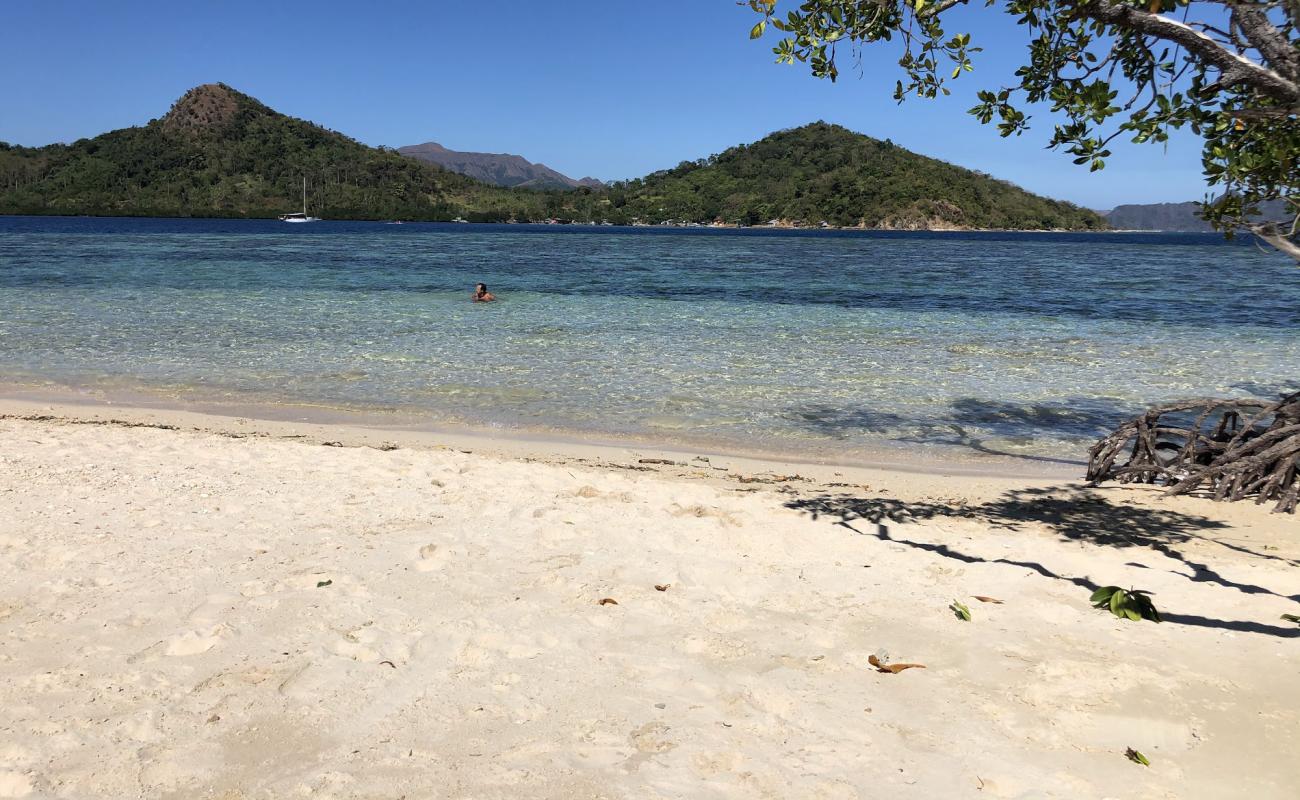 Foto af CYC Beach Coron med hvidt sand overflade