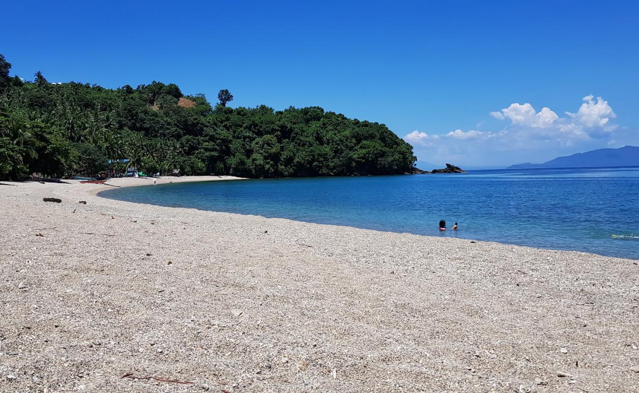 Foto af Bulabod Beach med grå fin sten overflade