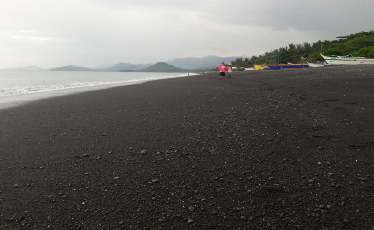 Foto af Barangay Beach med grå sand overflade