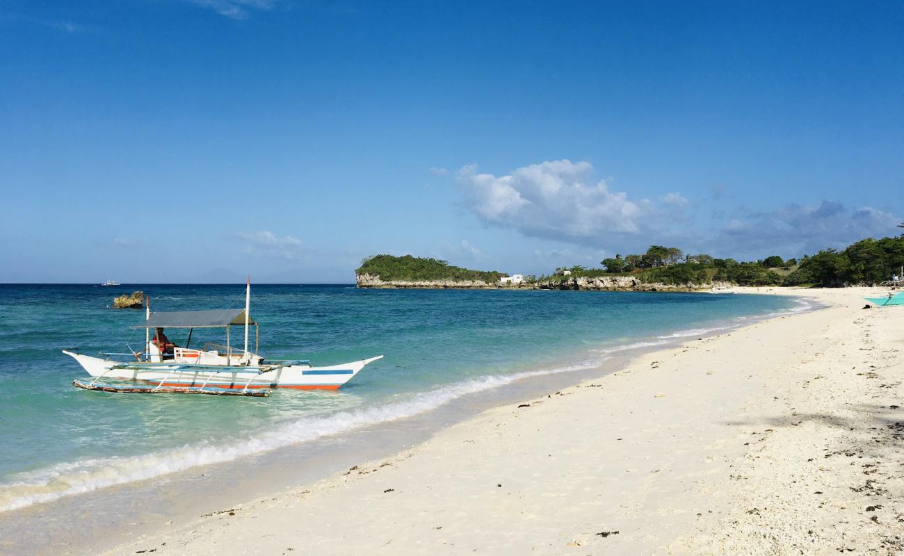 Foto af Malapascua Island Beach med lys sand overflade