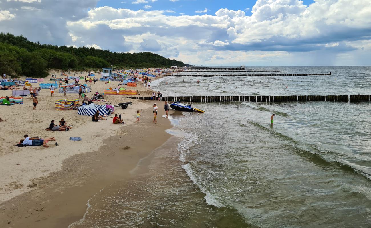 Foto af Sianozety Beach med lys fint sand overflade