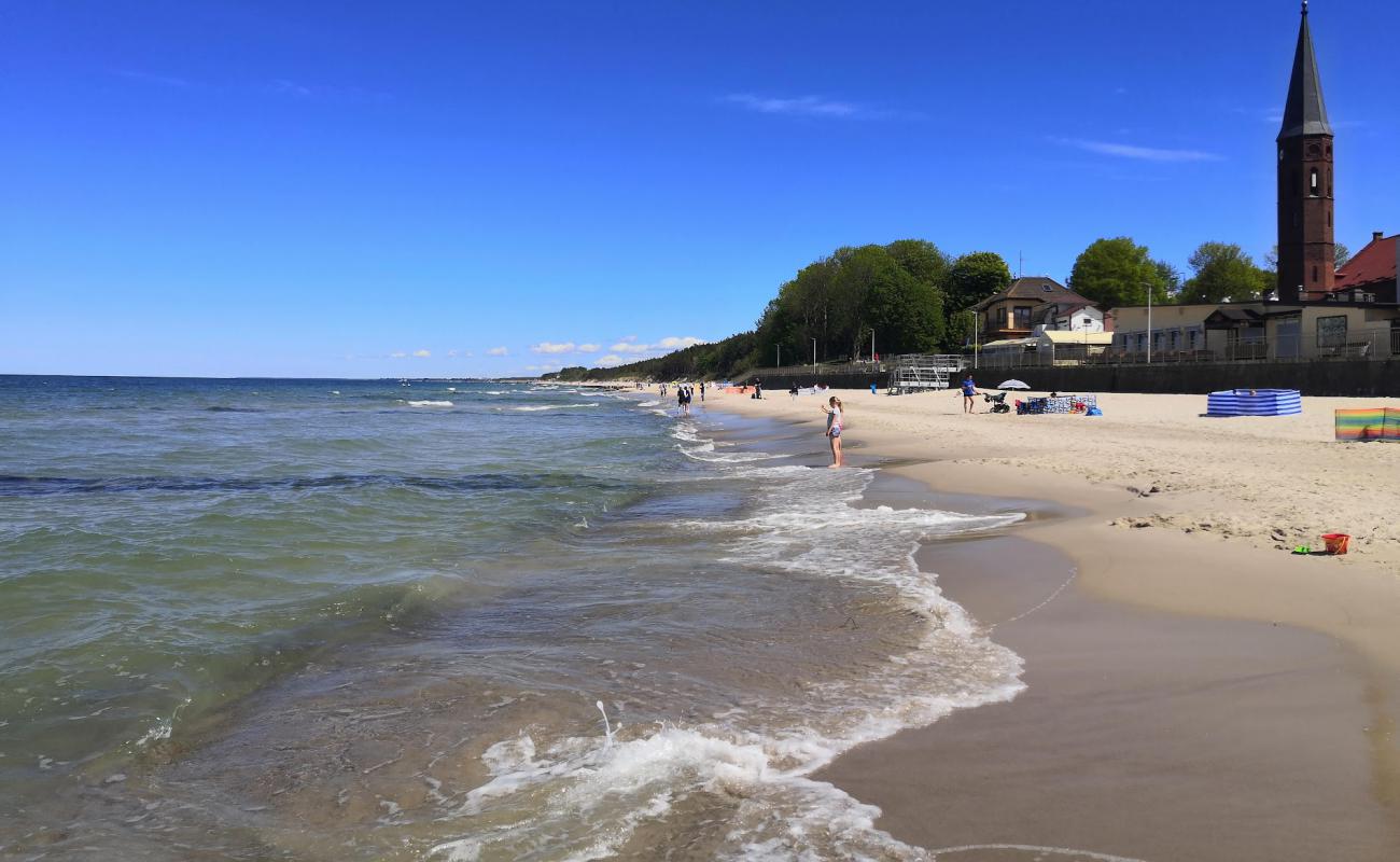 Foto af Sarbinowo Beach med lys sand overflade