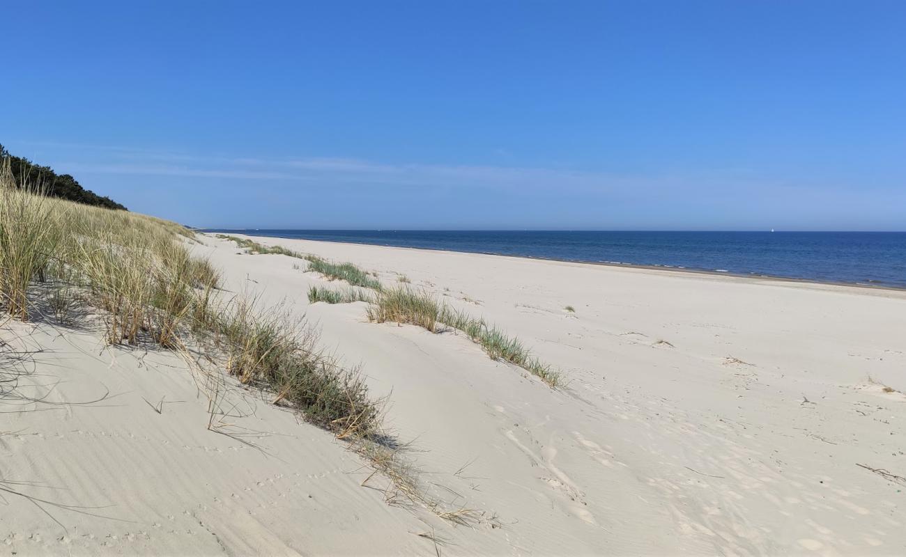 Foto af Mierzeja Sarbska beach med lys sand overflade