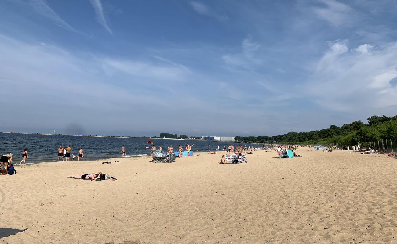 Foto af Brzezno Park beach med lys fint sand overflade