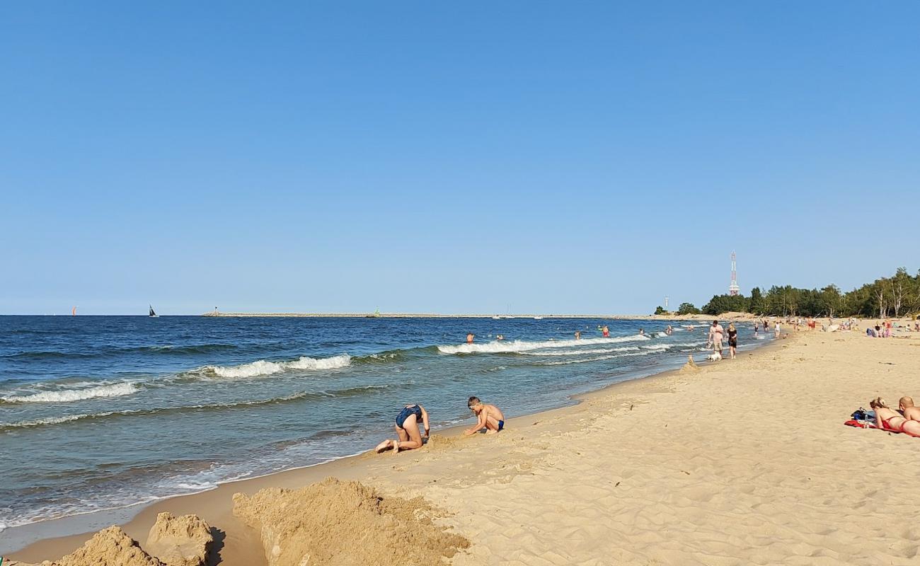 Foto af Gorki Zachodnie Beach med lys sand overflade