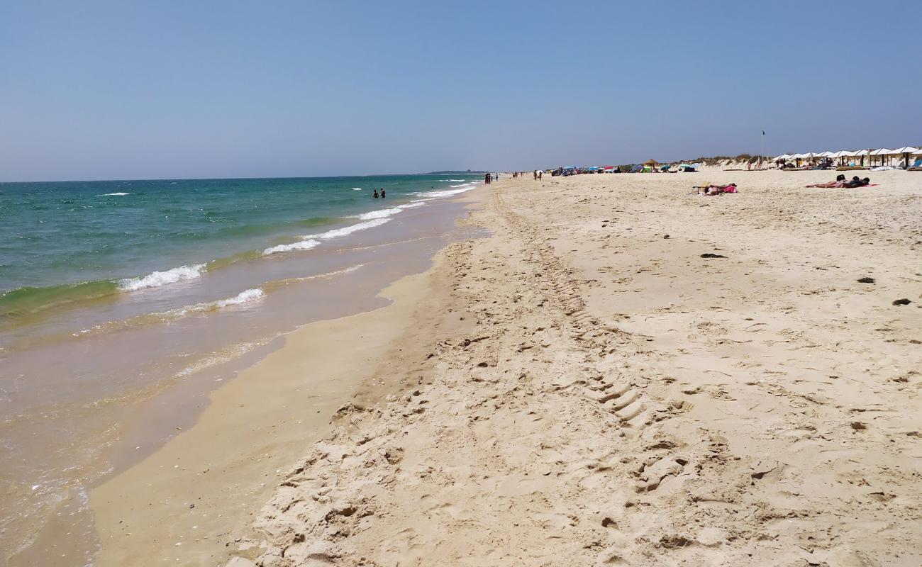 Foto af Praia de Cabana med lys fint sand overflade