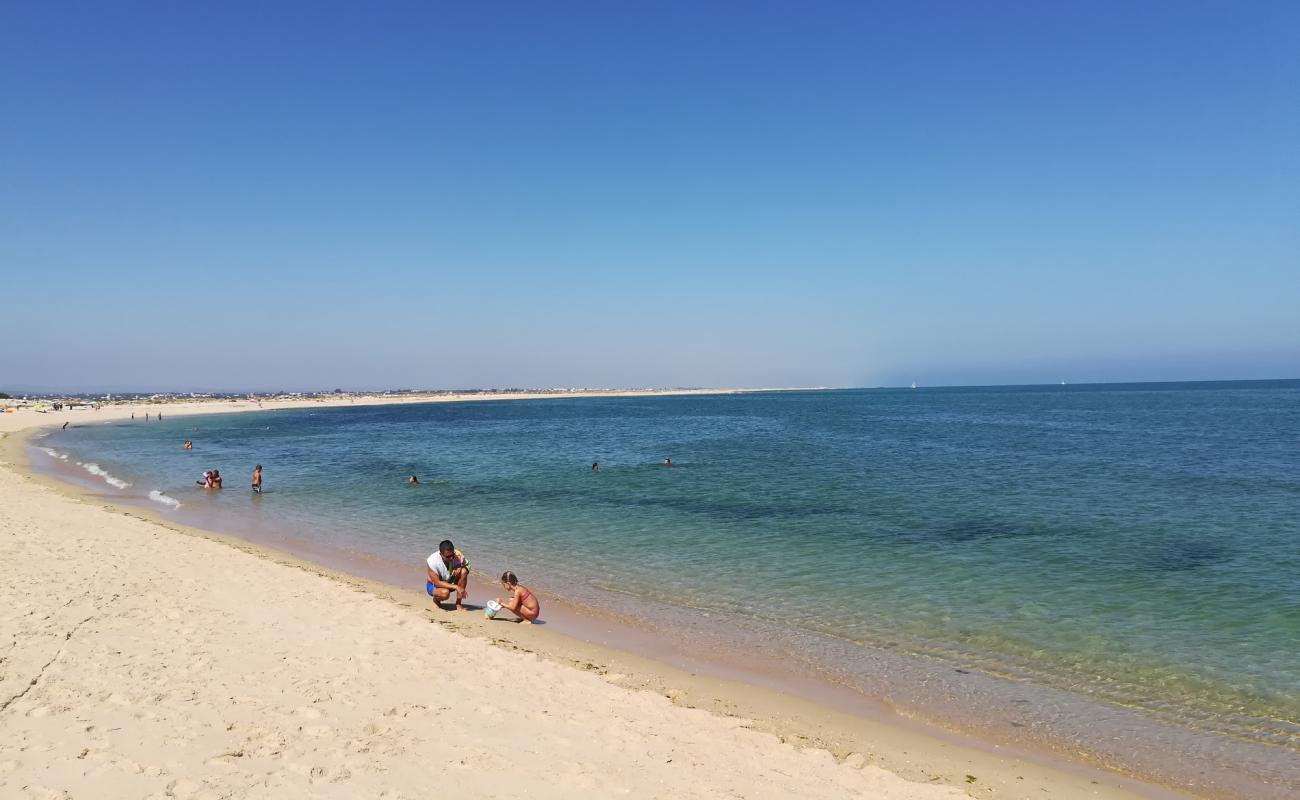 Foto af Ilha da Armona Mar med lys fint sand overflade