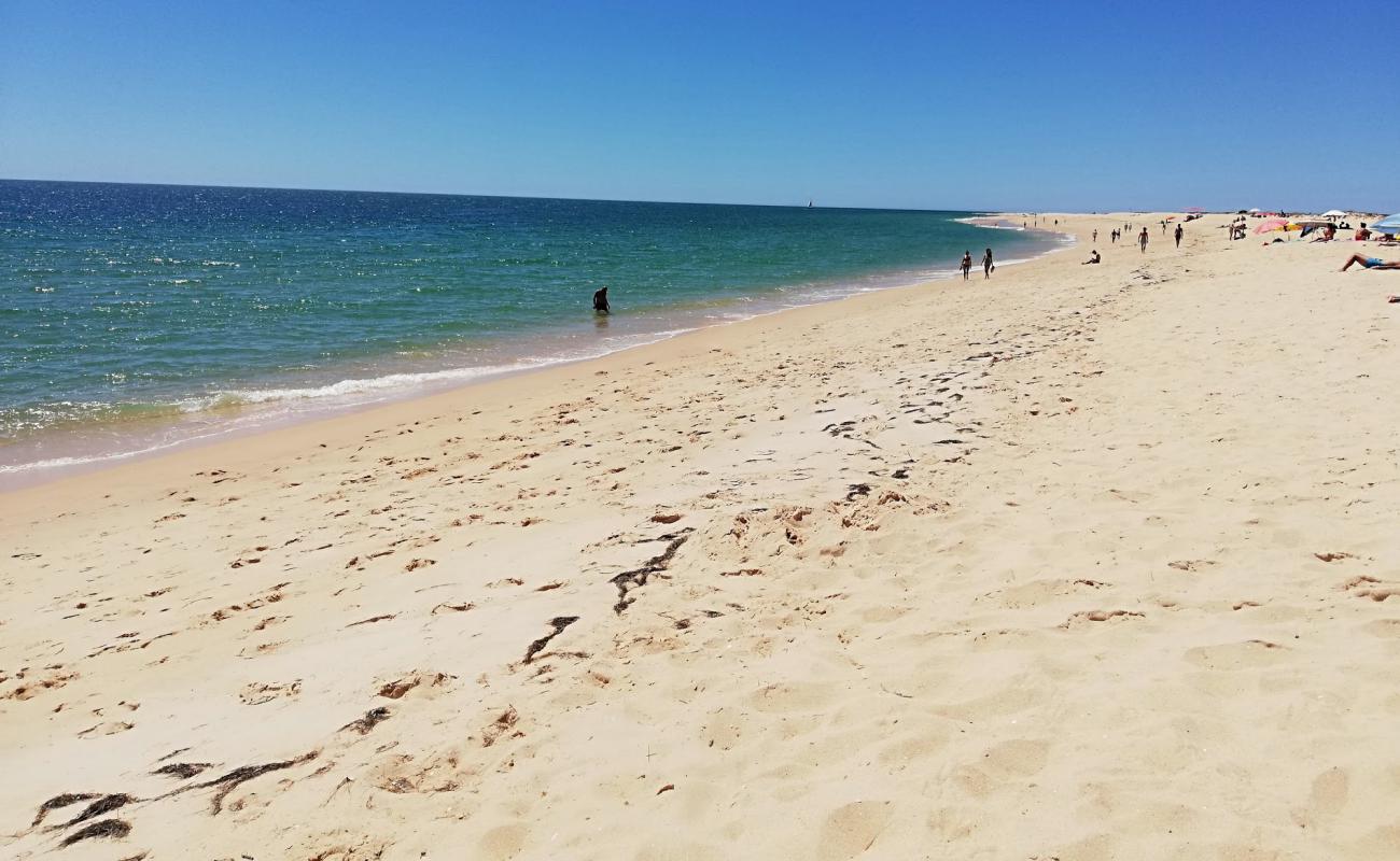 Foto af Praia da Barreta-Mar med lys fint sand overflade