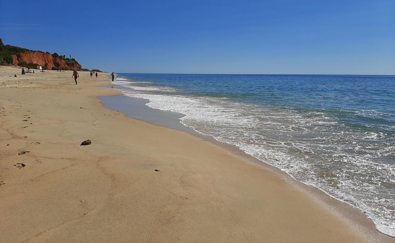 Foto af Vale do Lobo med fin brunt sand overflade