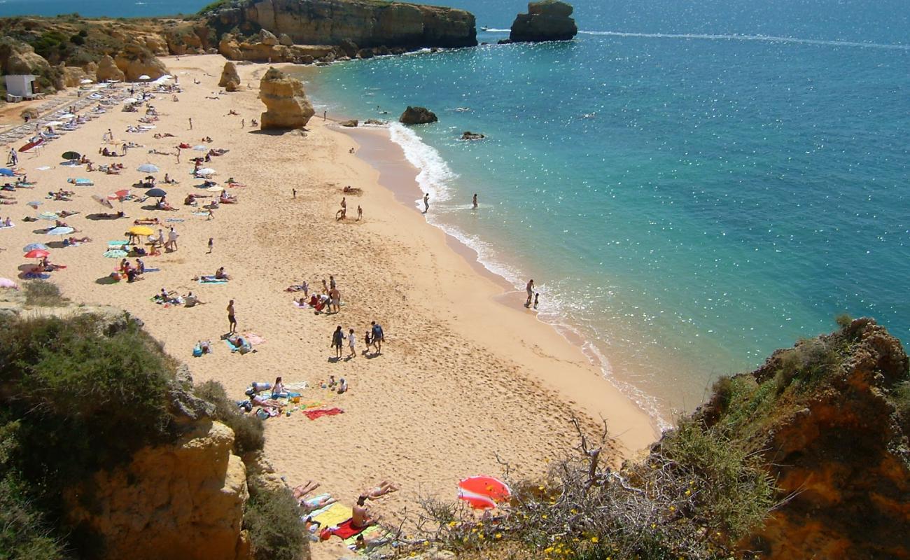 Foto af Praia de Sao Rafael med lys fint sand overflade