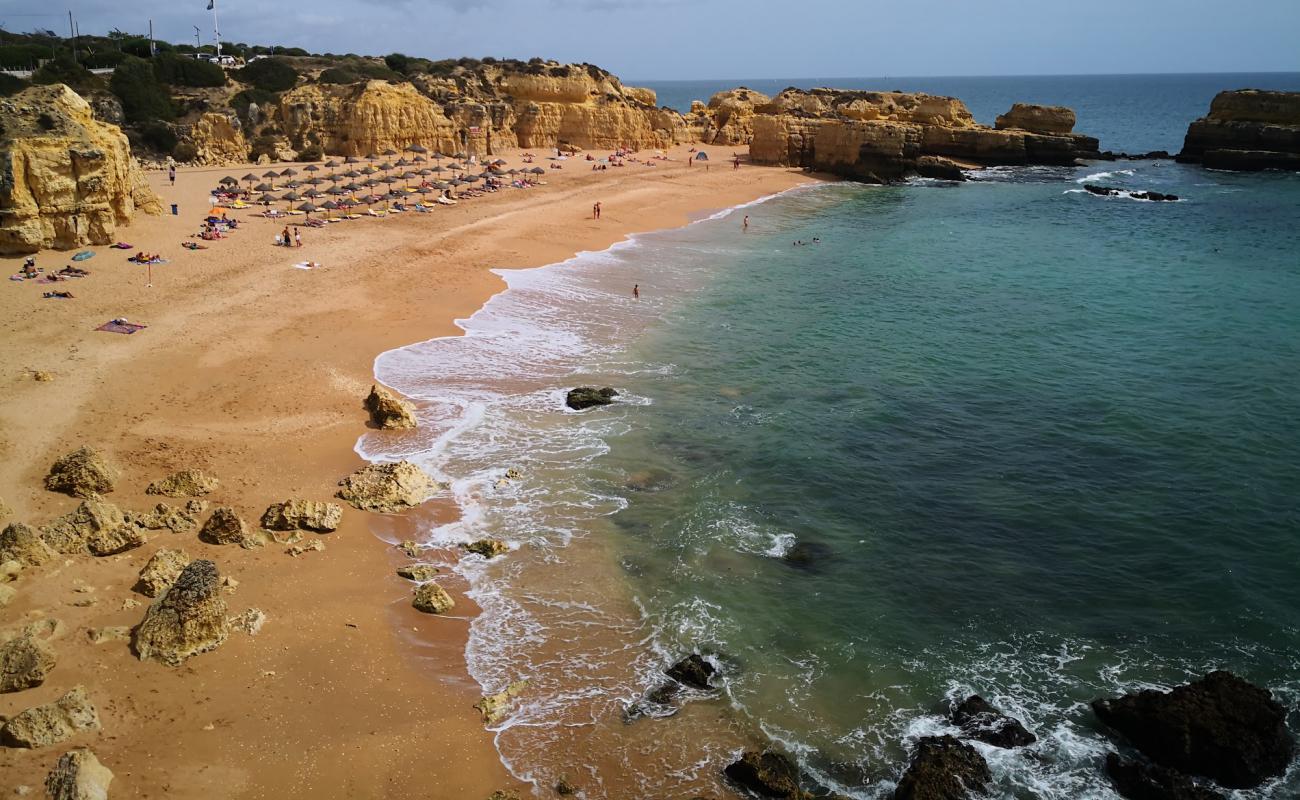 Foto af Praia do Castelo med lys fint sand overflade