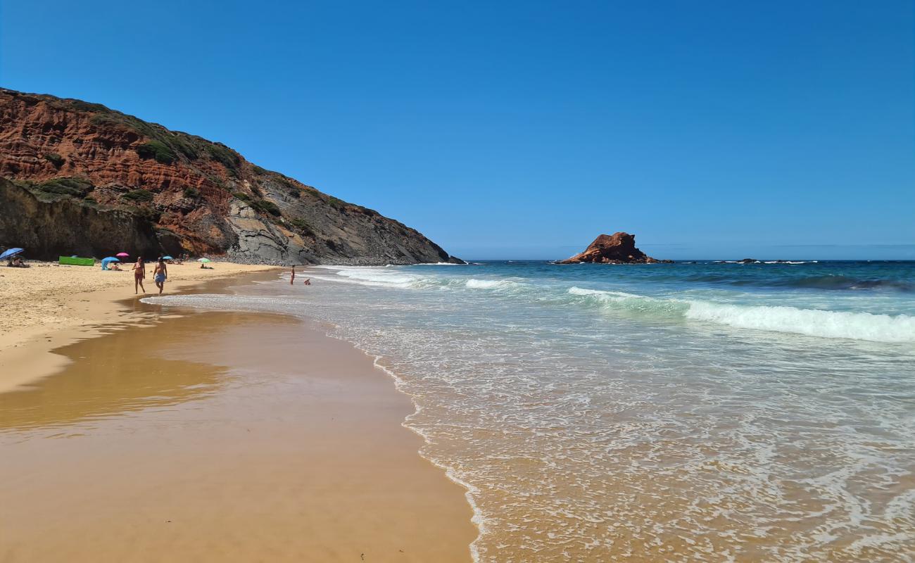 Foto af Ponta Ruiva Beach med brunt sand overflade