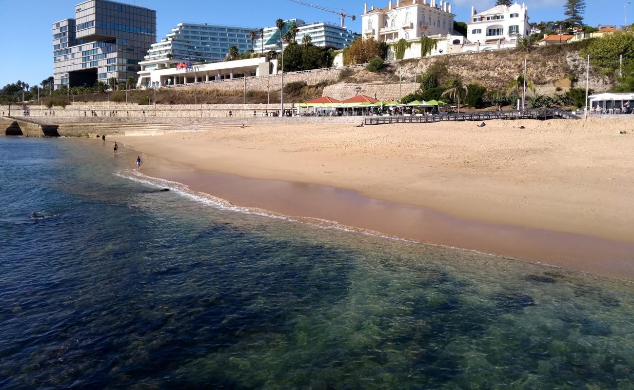 Foto af Praia das Moitas med lys sand overflade