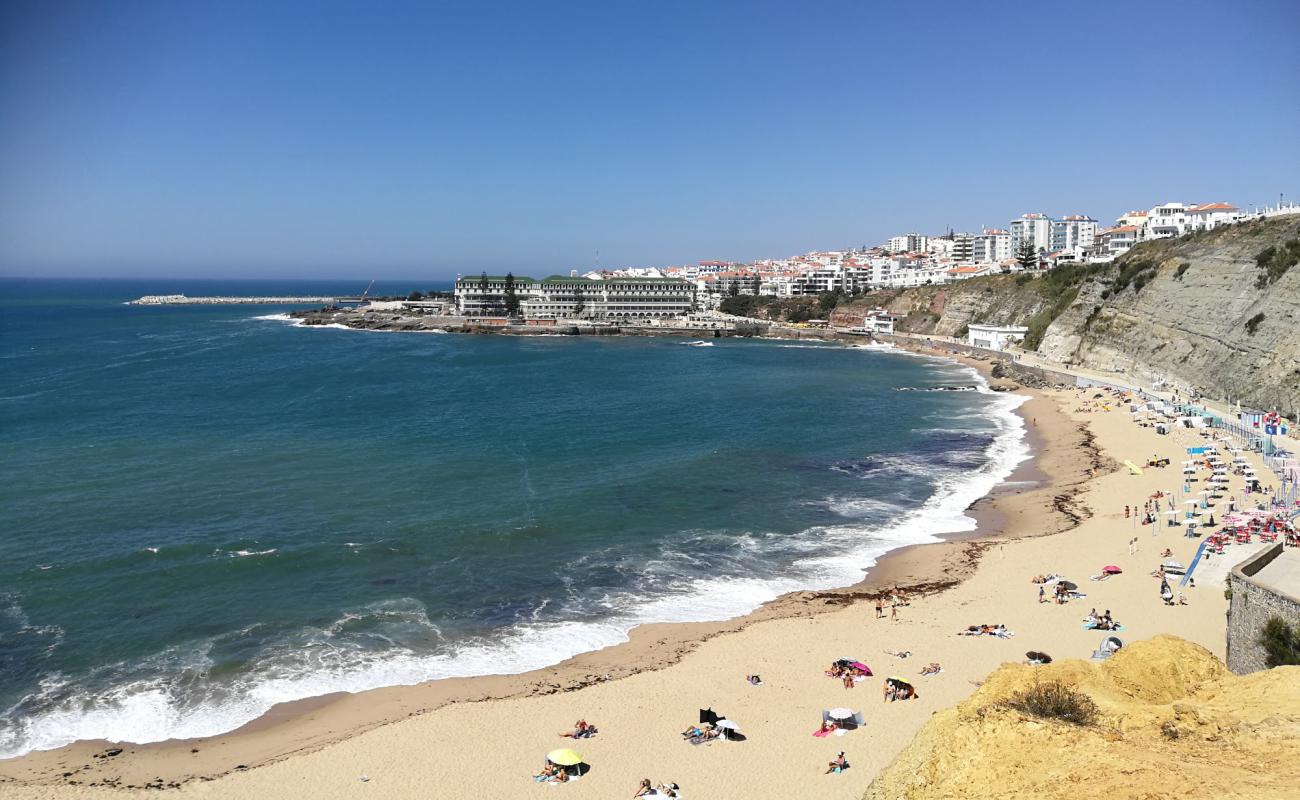 Foto af Praia da Baleia med lys fint sand overflade