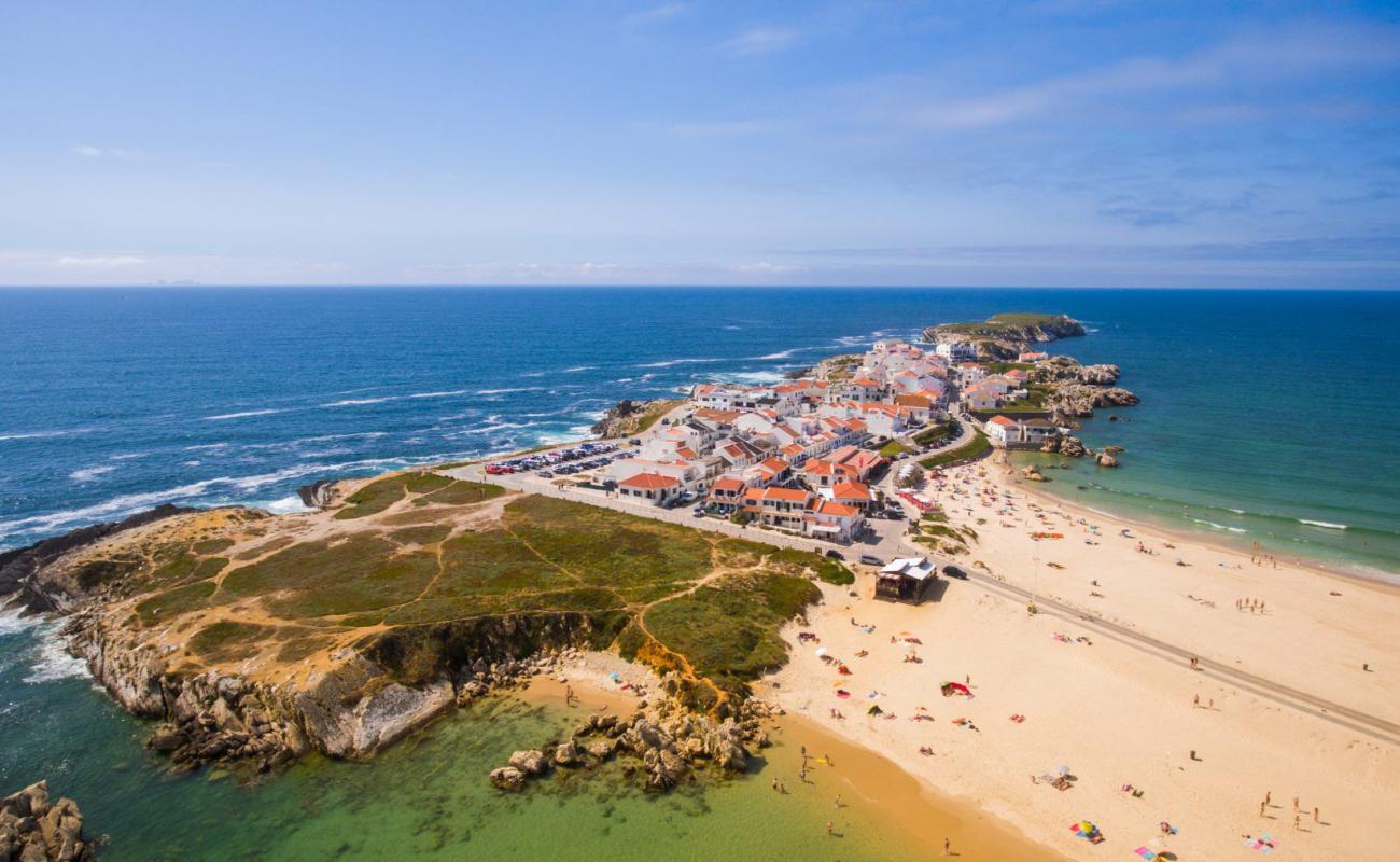 Foto af Praia Baleal - Sul med lys sand overflade