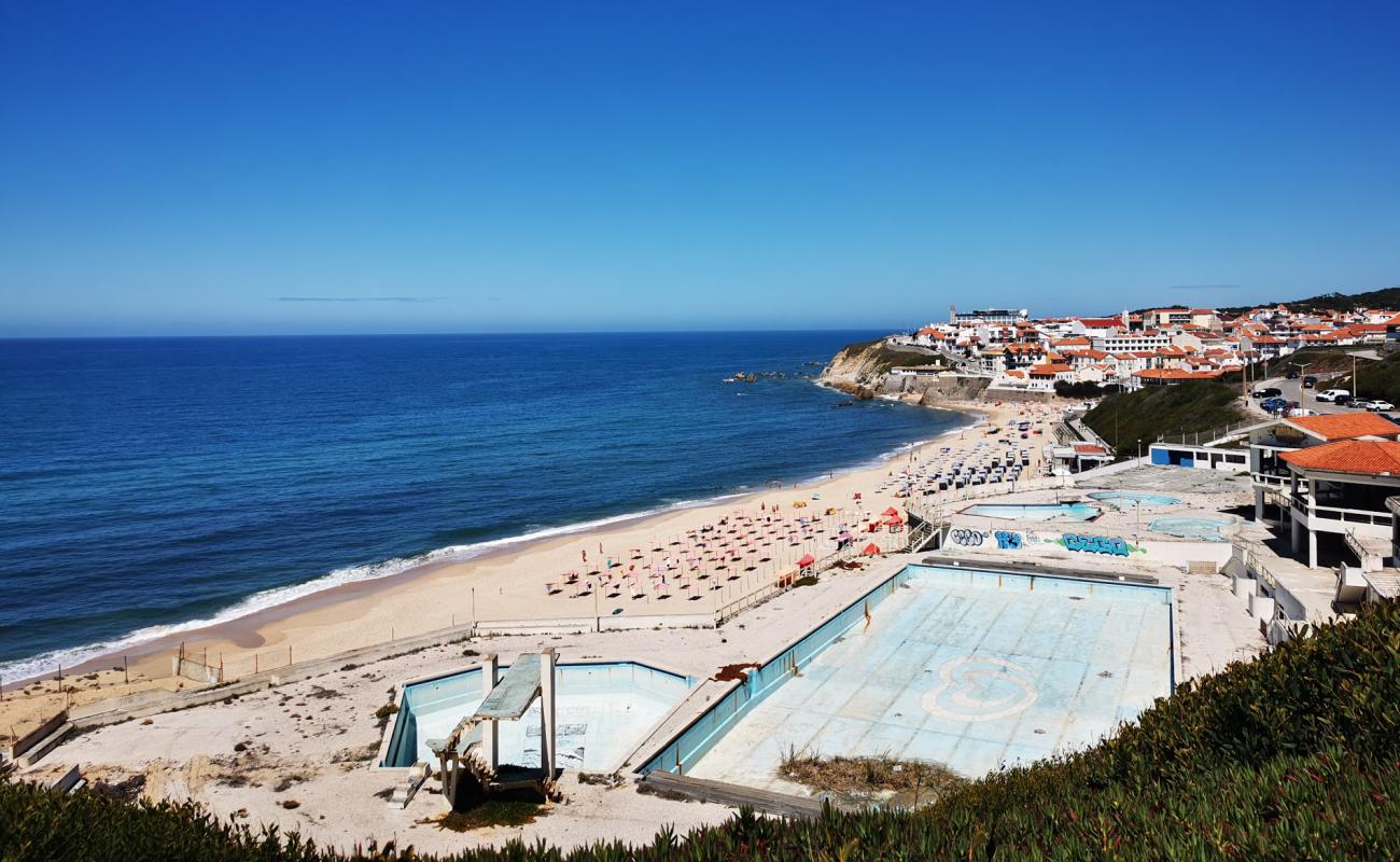 Foto af Sao Pedro de Moel med lys sand overflade