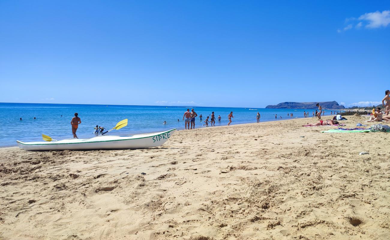 Foto af Porto Santo beach med lys sand overflade