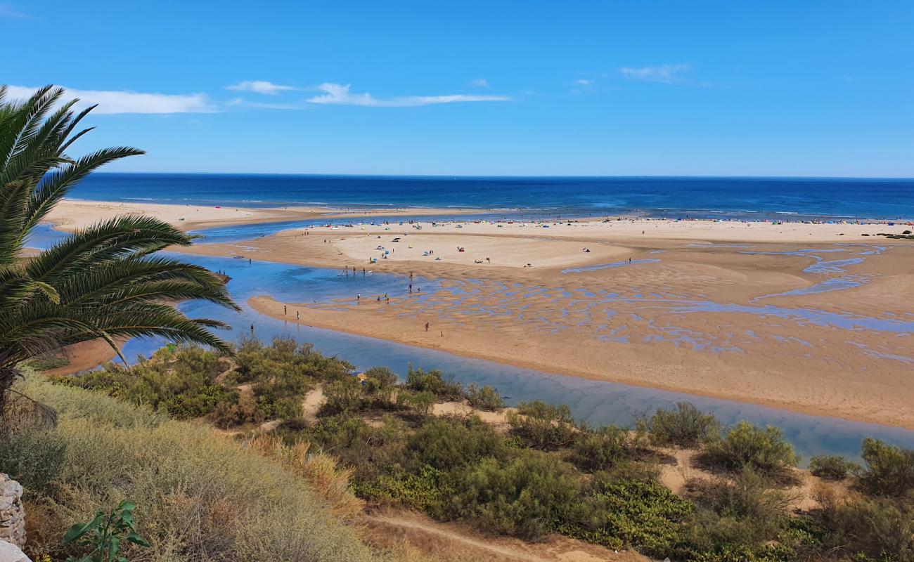 Foto af Praia de Cacela Velha med lys sand overflade