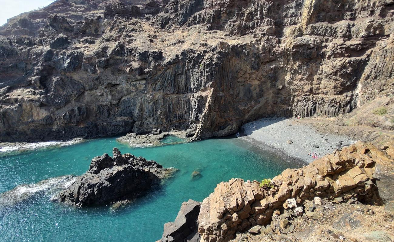 Foto af Praia do Zimbralinho med grå sten overflade