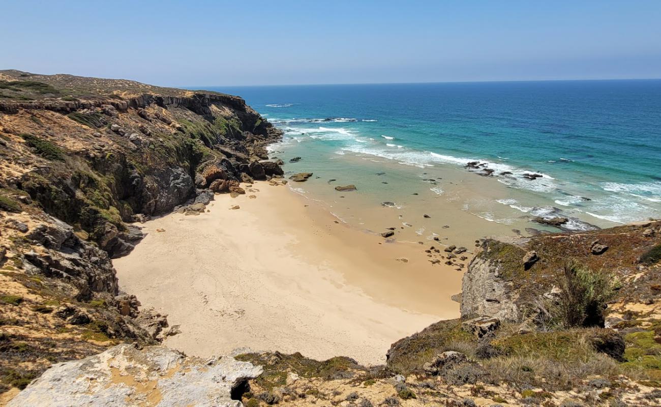 Foto af Praia do Burdo med lys sand overflade