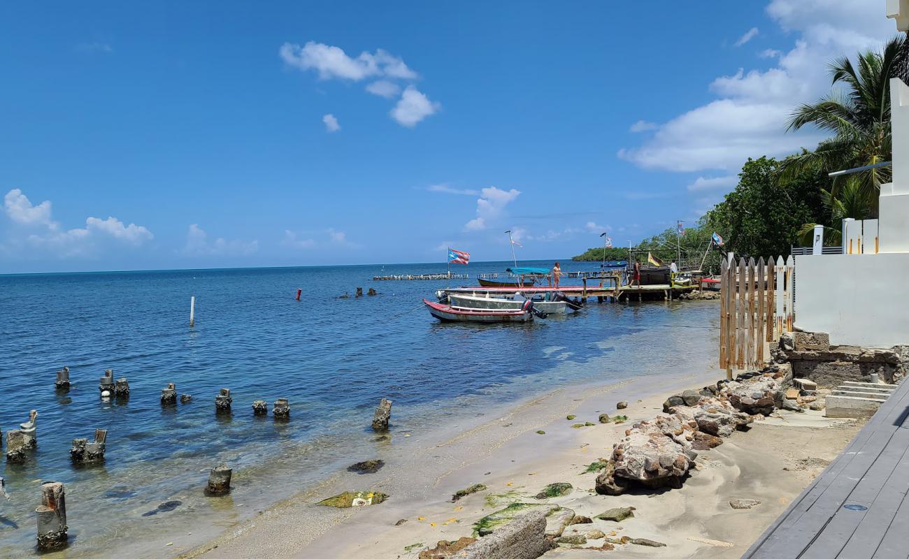 Foto af Playa Boqueron med lys sand overflade