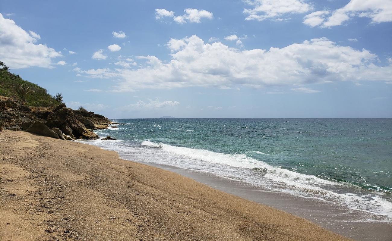 Foto af Sandy Beach West med lys sand overflade