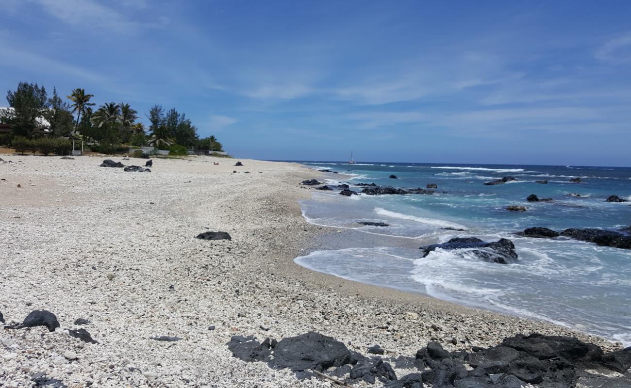 Foto af Pointe des Aigrettes beach med let sand og småsten overflade