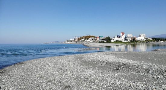 Adler port beach