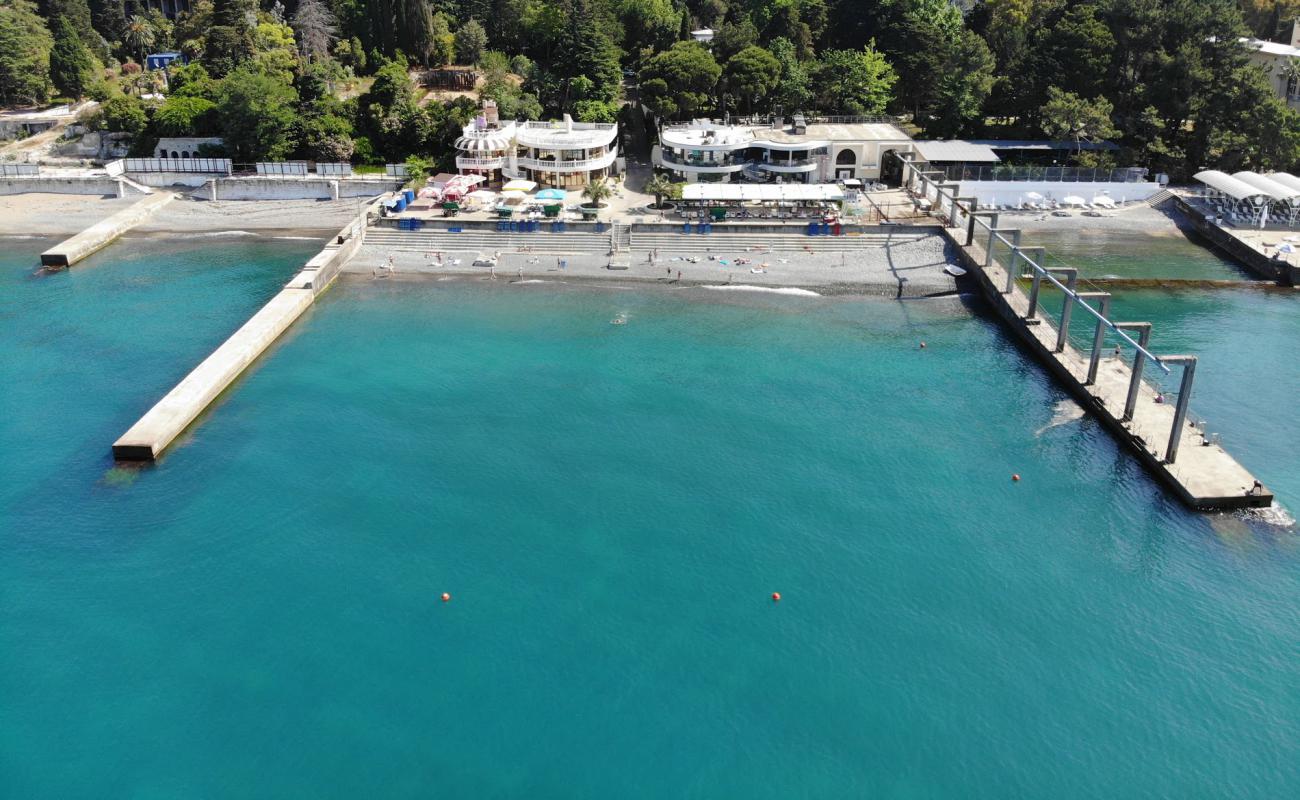 Foto af Zolotoy Kolos beach med grå sten overflade