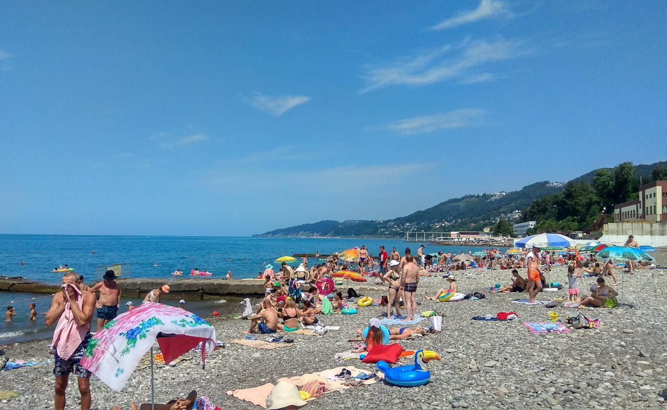 Foto af Salut hotel beach med grå sten overflade