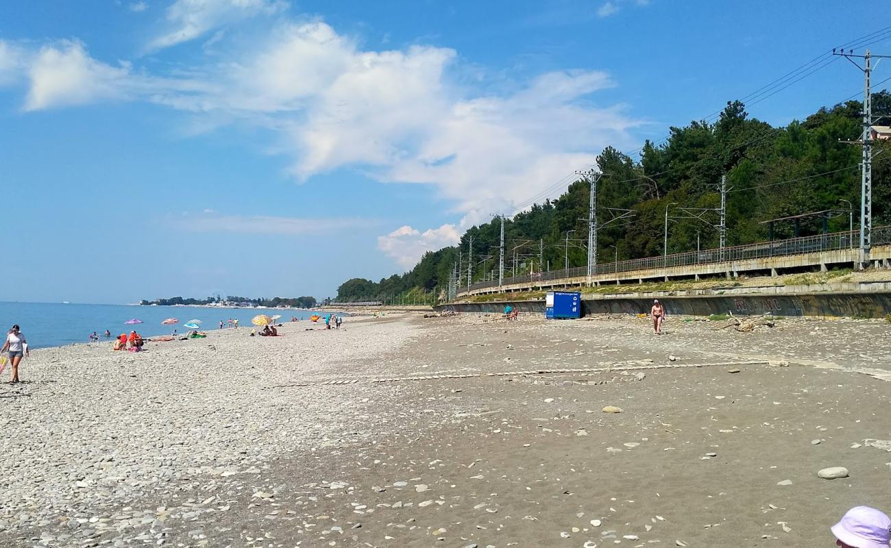 Foto af Thessaloniki beach med grå sten overflade