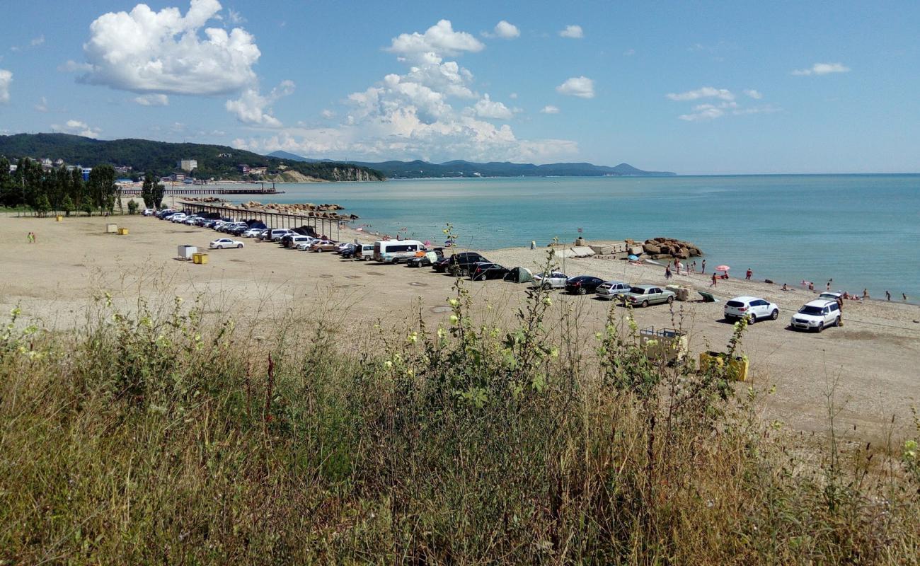 Foto af Morskaya Volna beach med grå sten overflade