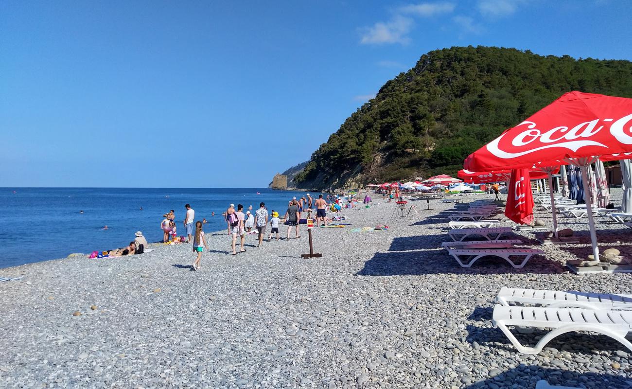 Foto af Praskoveevki Strand med let fin sten overflade