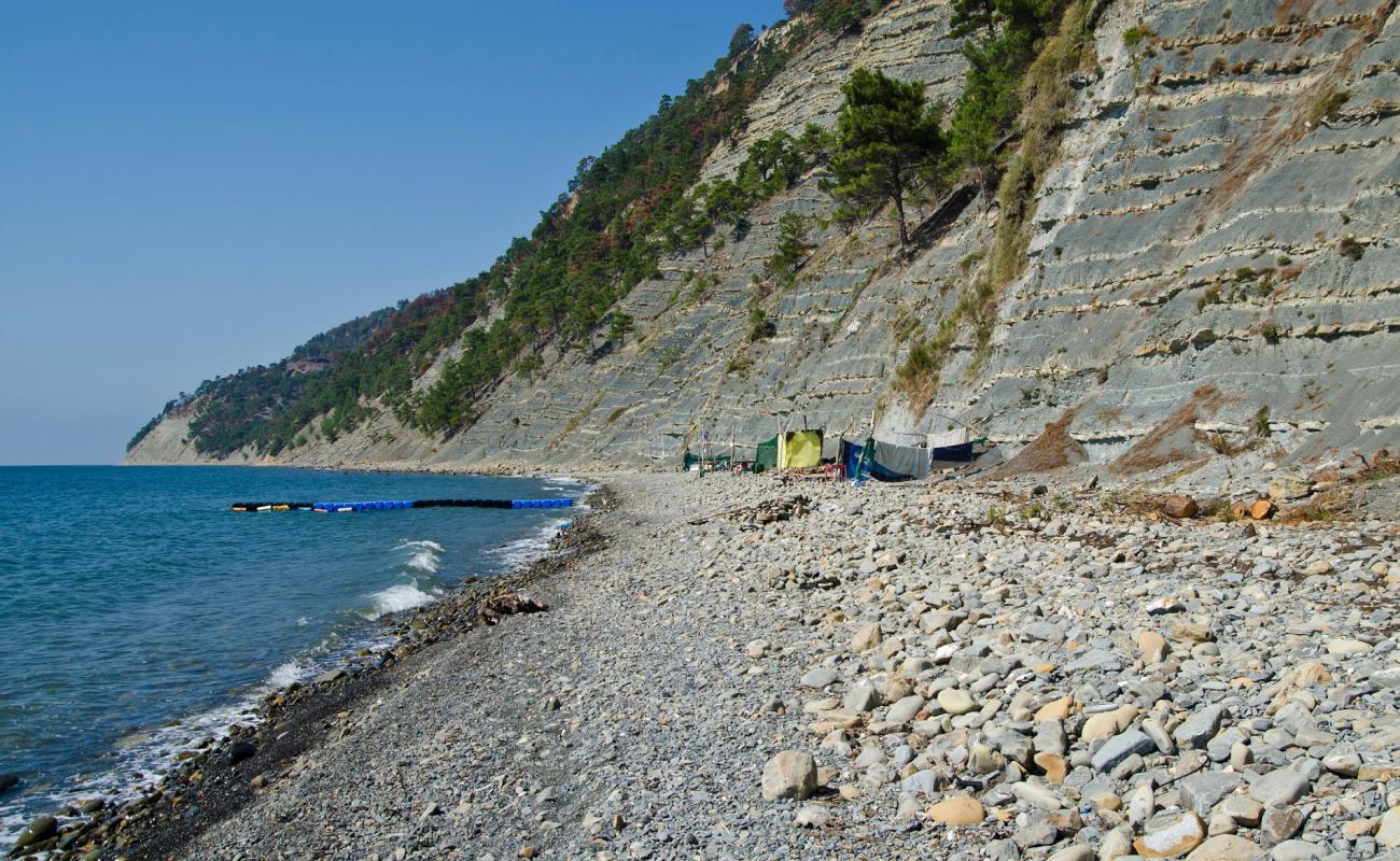 Foto af Dikiy Beach med sten overflade