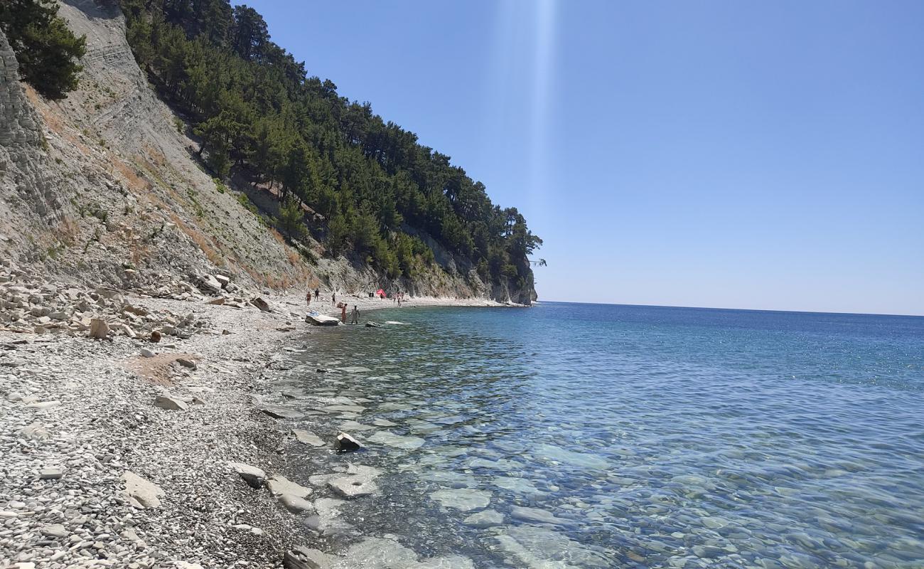 Foto af Golubaya Bezdna Beach med sten overflade