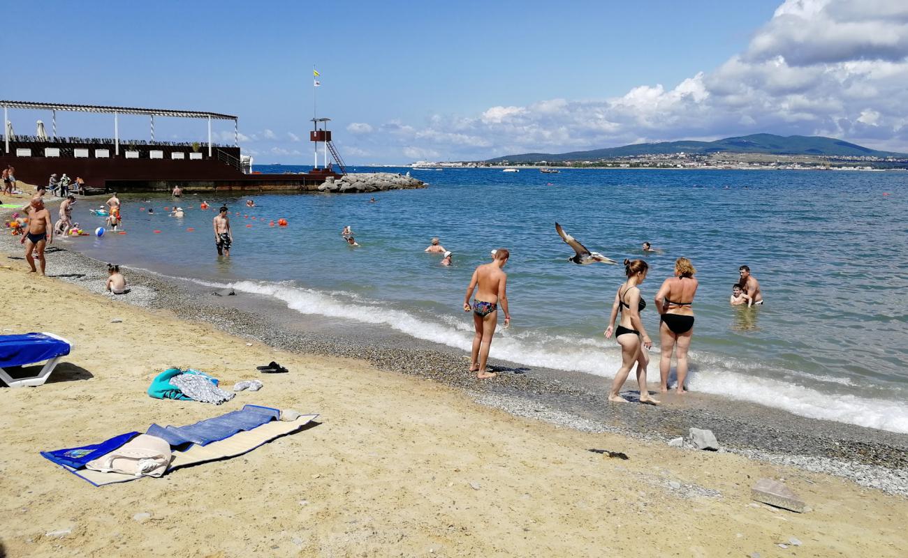 Foto af Kempinski beach med let sten overflade