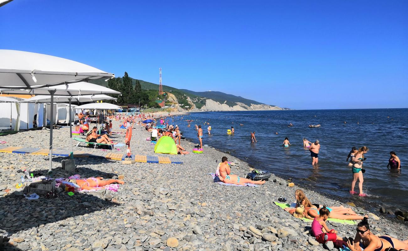 Foto af Uzhnaya Ozereevka med grå sten overflade