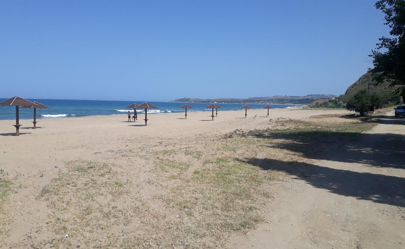 Foto af Terek Beach med lys sand overflade