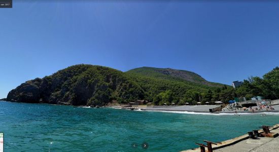 Crimea hotel beach