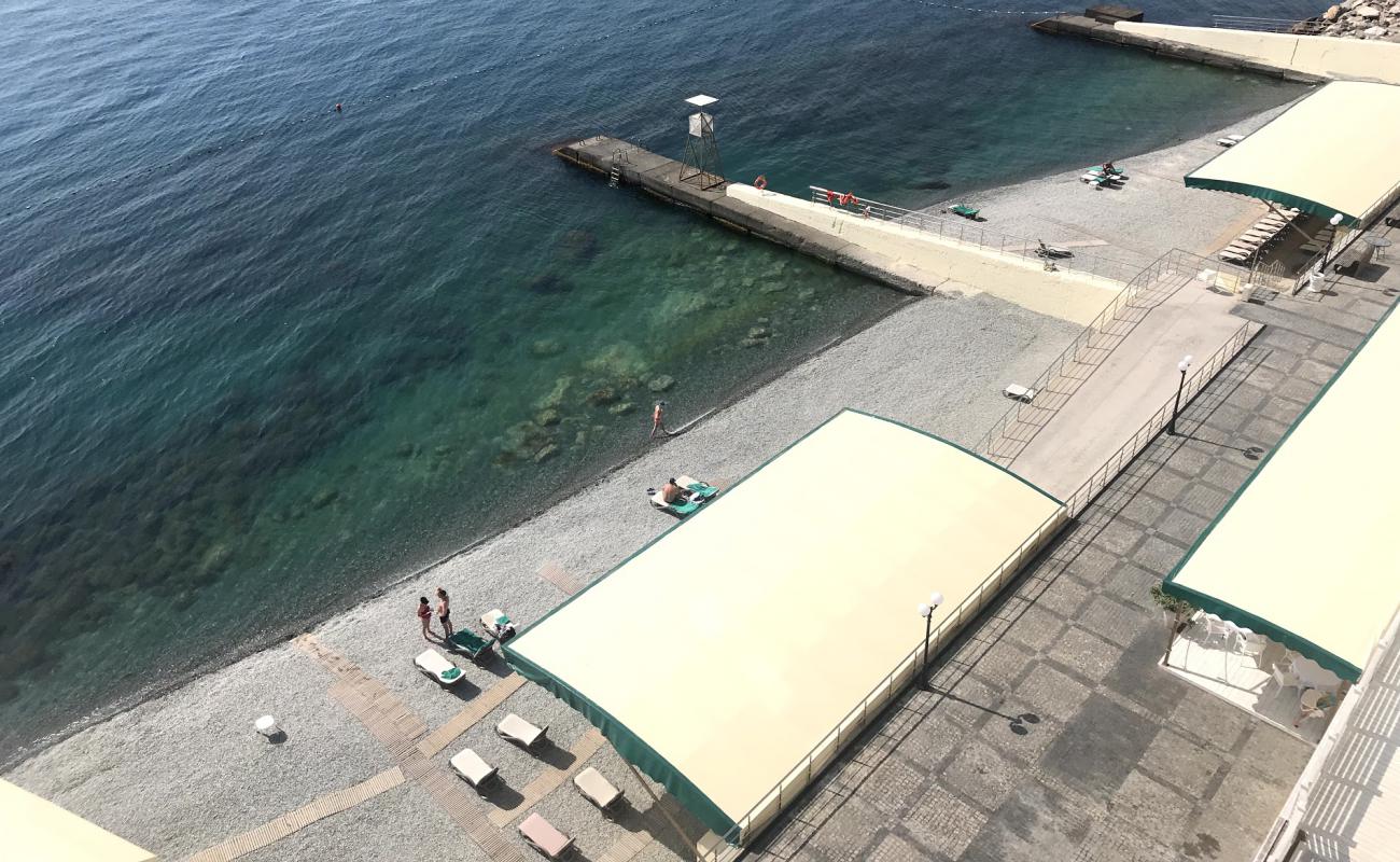 Foto af Palmira beach med grå sten overflade