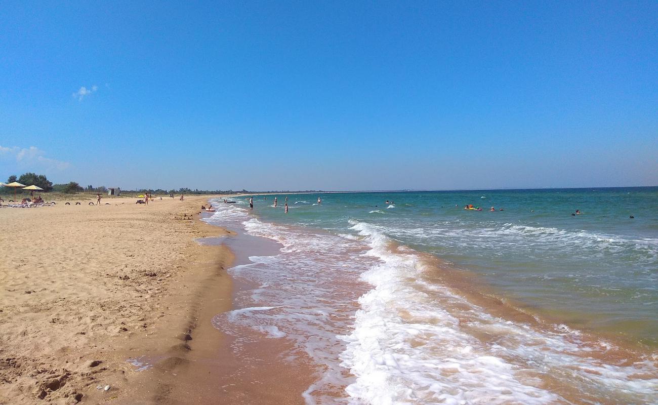 Foto af Plyazh Nizhnezamorskoye med lys sand overflade