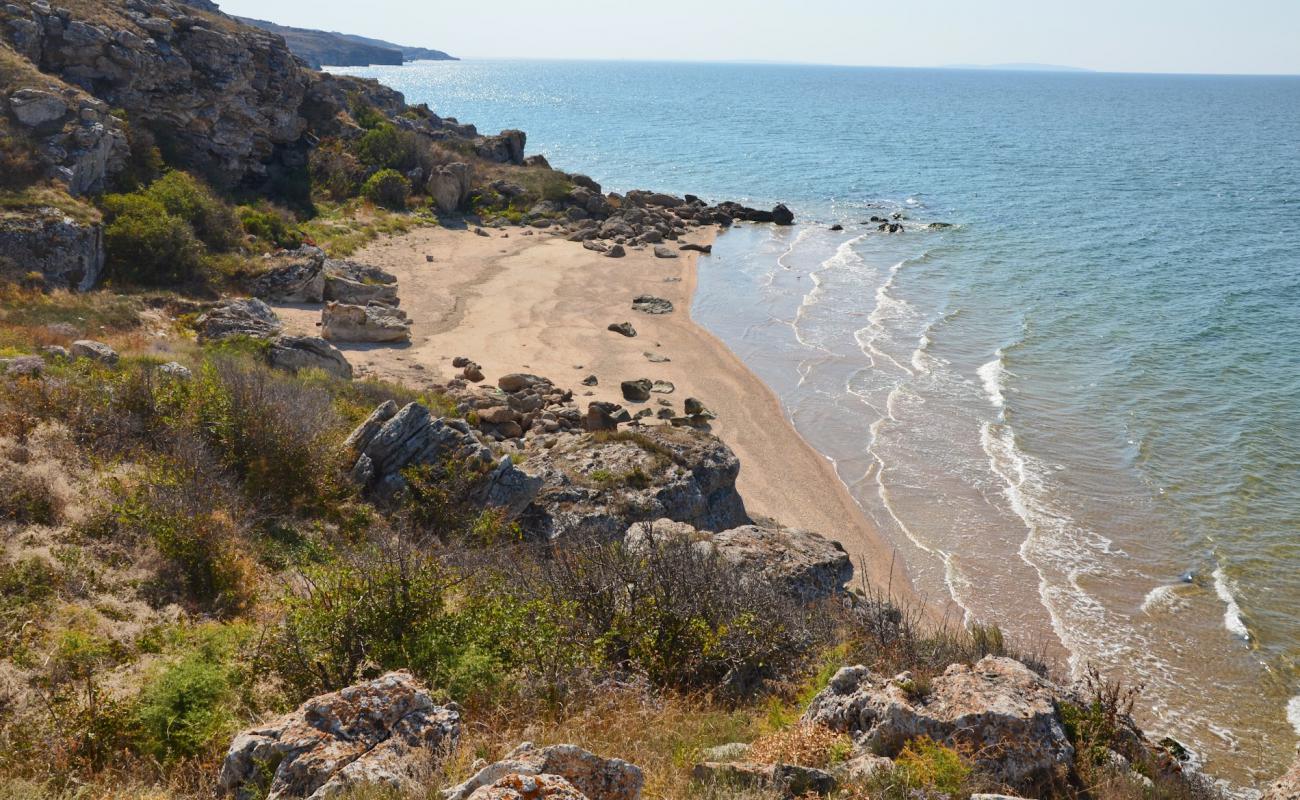 Foto af Plyazh Zolotoye II med lys sand overflade