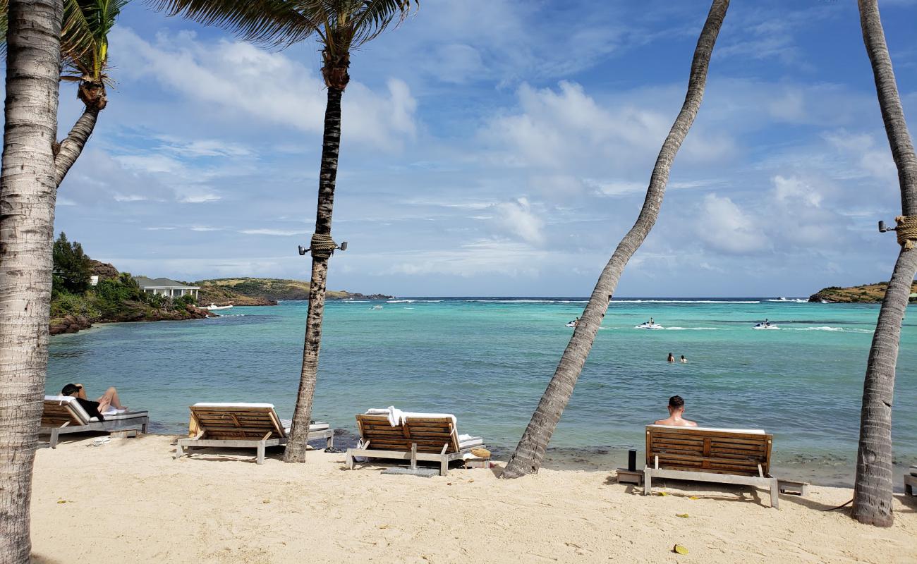 Foto af St. Barth Strand med lys sand overflade