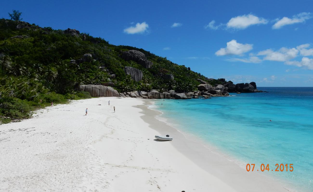 Foto af Grande Soeur Strand med hvidt fint sand overflade