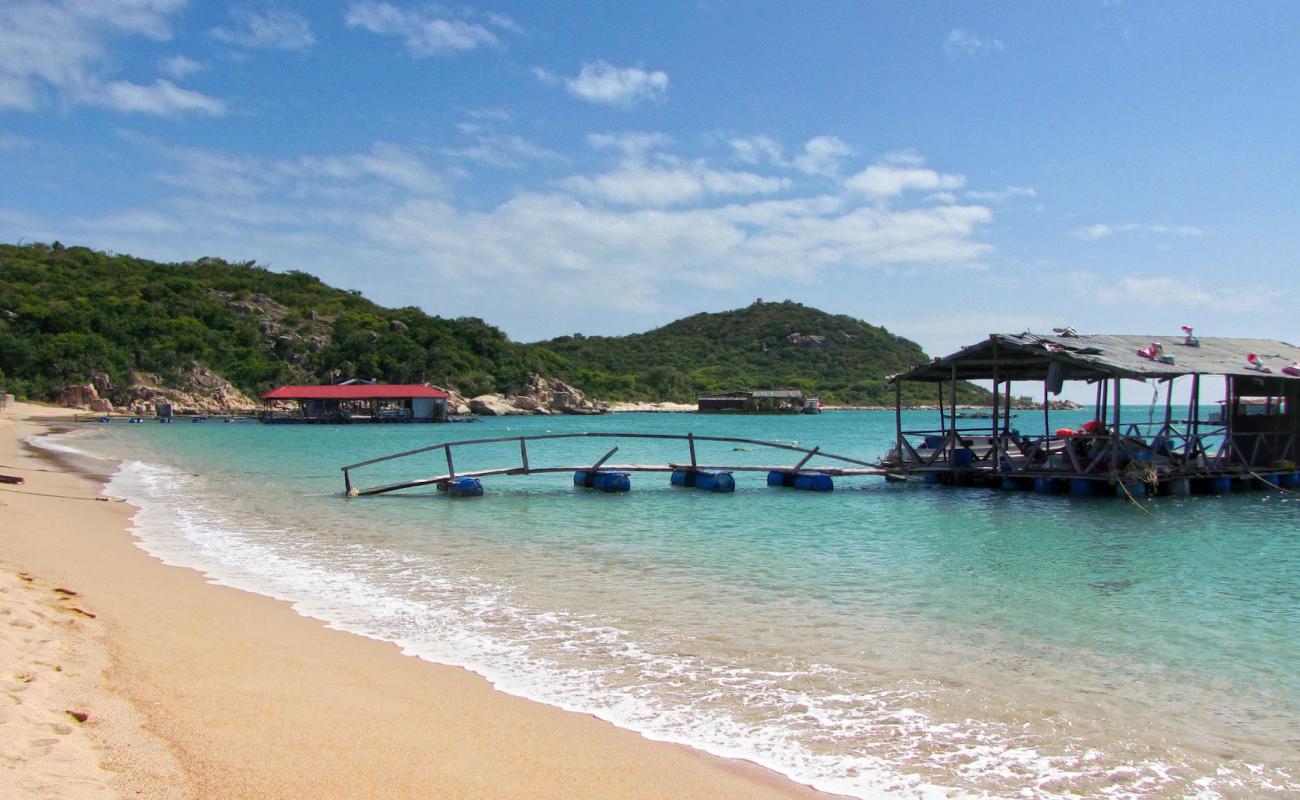 Foto af Vinh Hy Beach med lys sand overflade