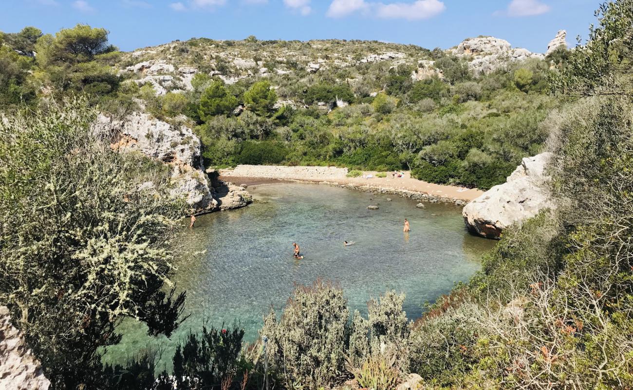 Foto af Cales Coves med sten overflade