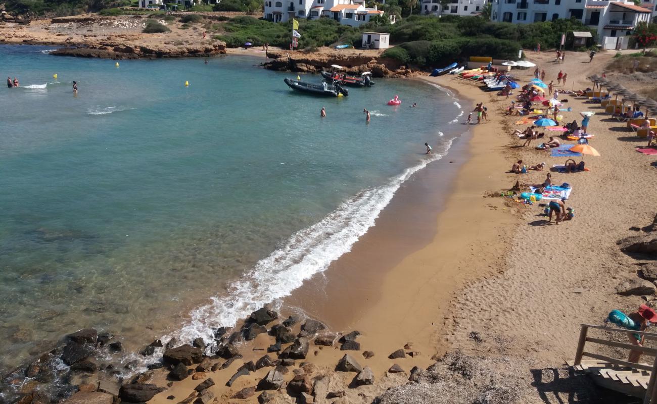 Foto af Playa de Fornells II med brunt sand overflade